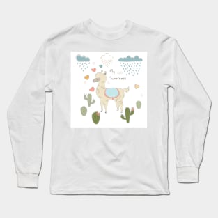 Llama Long Sleeve T-Shirt